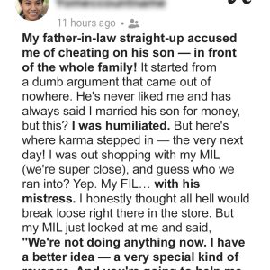 My Father-in-Law Accused Me of Cheating – Days Later, Karma Caught Up with Him My Father-in-Law Accused Me of Cheating – Days Later, Karma Caught Up with Him